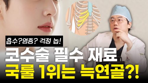 자가늑연골 코수술 재료 유튜브 썸네일 소개